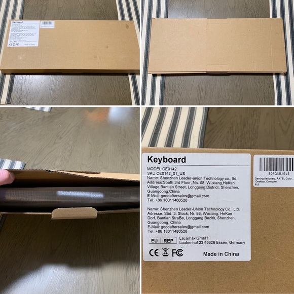 NEW Colorful Rainbow Black & RGB LED Backlit USB Computer Wired Gaming Keyboard - Picture 15 of 16